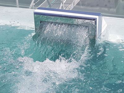 Swimstream counter current swimming machine