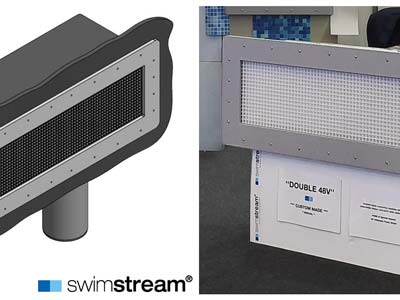 Swimstream counter current swimming machine